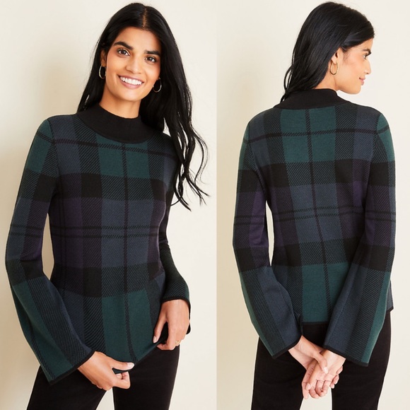 Blackwatch plaid sweater Clearance